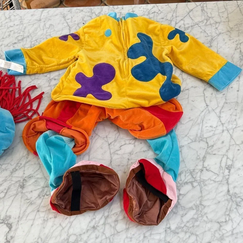 Disney Jojo Circus Clown Costume Sz XS 4/5T NWT